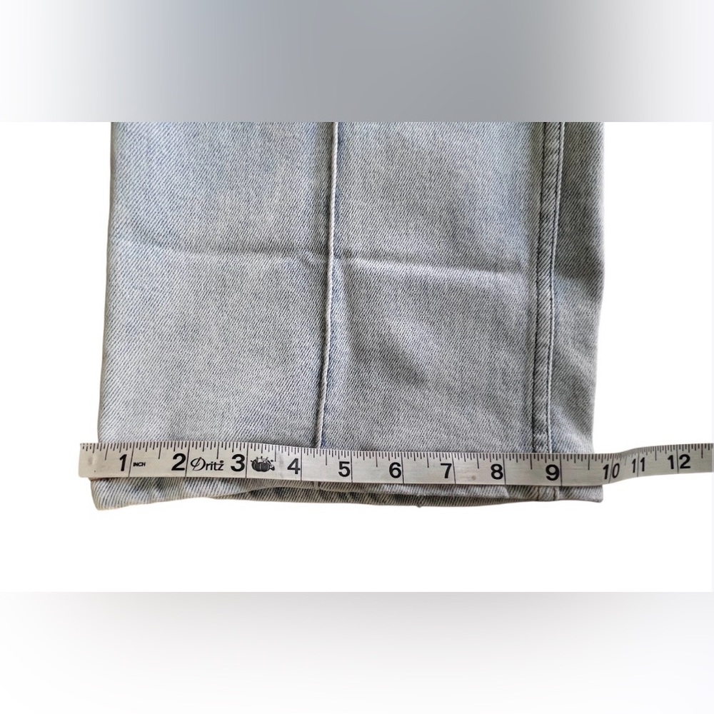 Dear John NEW Holly Light Wash High-Rise Cuffed Straight Leg Jeans Size 30 NWT - Picture 10 of 12